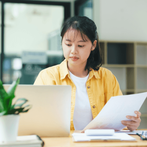 Client utilizing expert document translation for birth certificates in Pennsylvania, meeting USCIS standards.