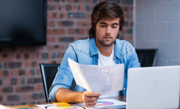 Client benefiting from certified translation services provided by expert translators in Pennsylvania for USCIS documents.