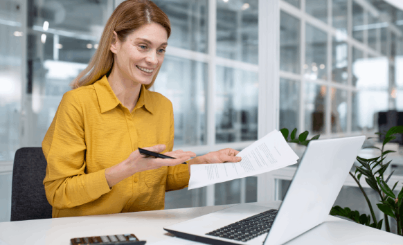 Customer benefiting from certified translation service in Pennsylvania for Spanish, Chinese, and Arabic document translation.